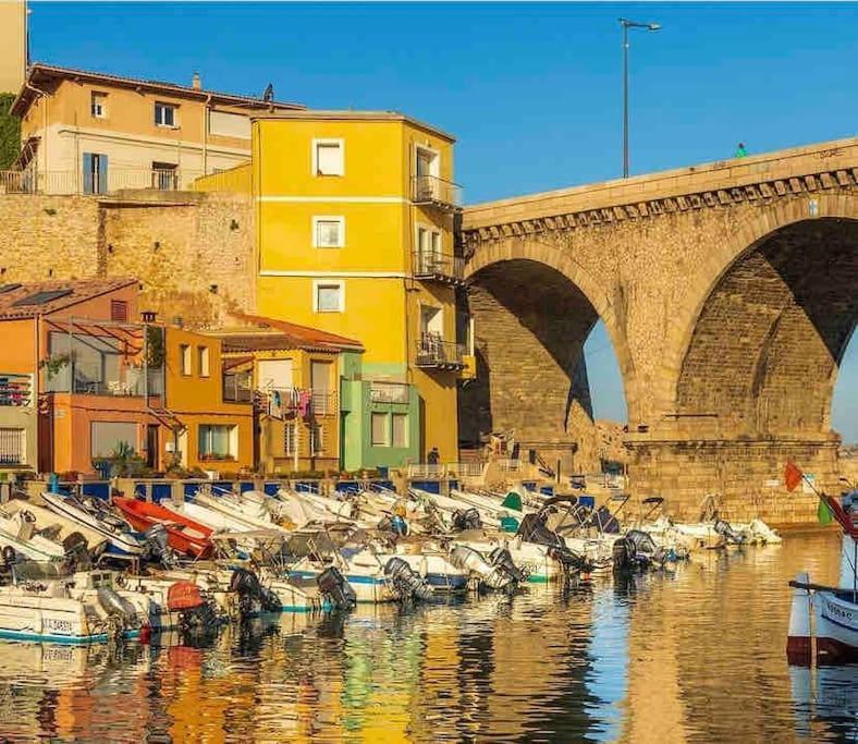 Vallon Des Auffes : Le Cabanon De Mireille Villa Marsilia Exterior foto